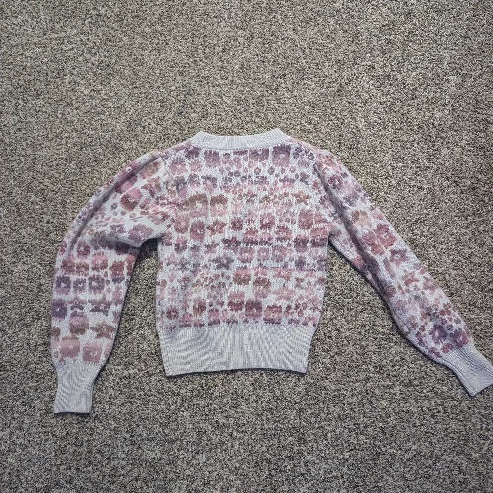 LoveShackFancy Kristen Pullover Sweater in Stardust Fantasy - Picture 10 of 14